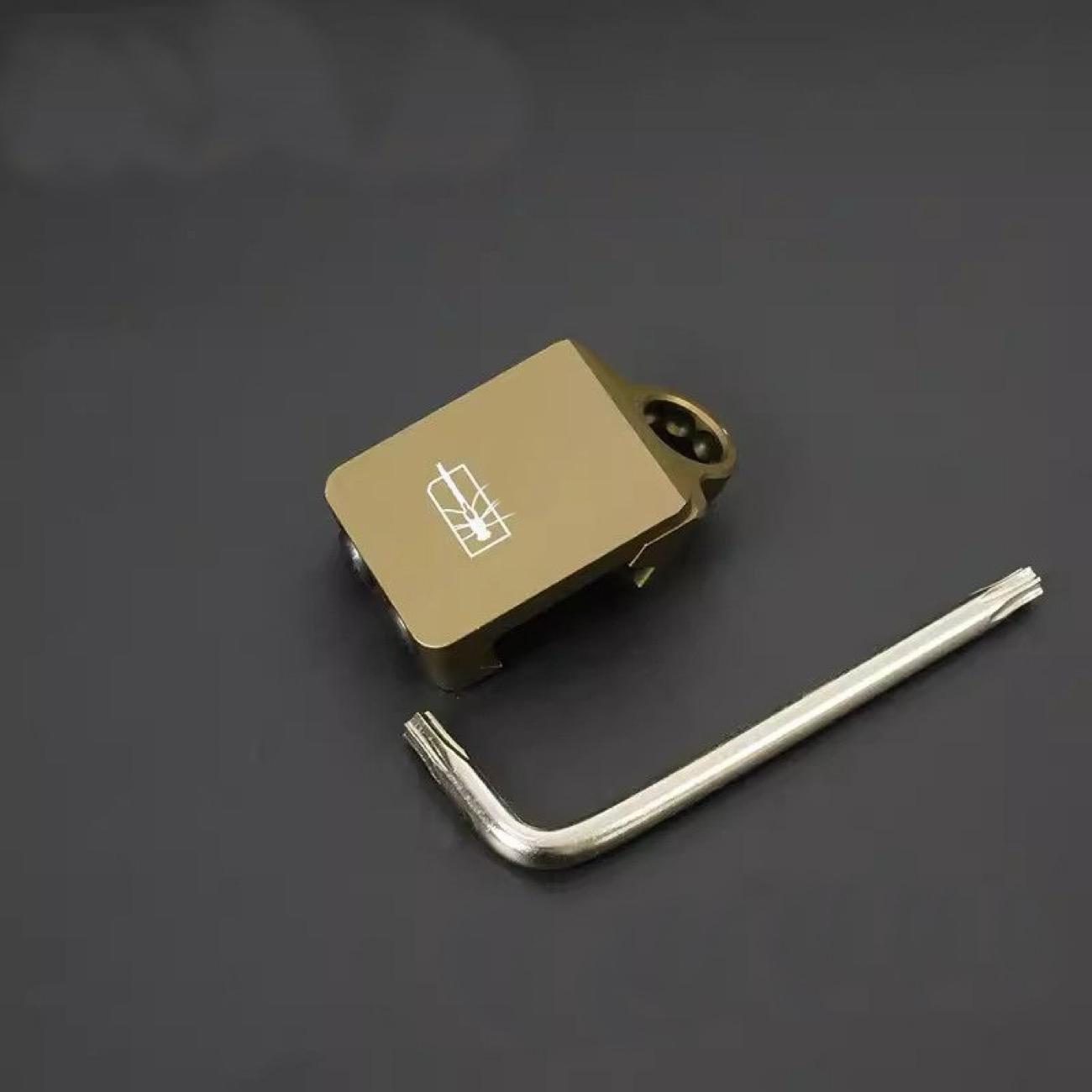 Multi-Purpose Single-Hole Quick-Release Metal Sling Buckle Sling Ring For Outdoor Sports, Camera, Bags & Molle Bags