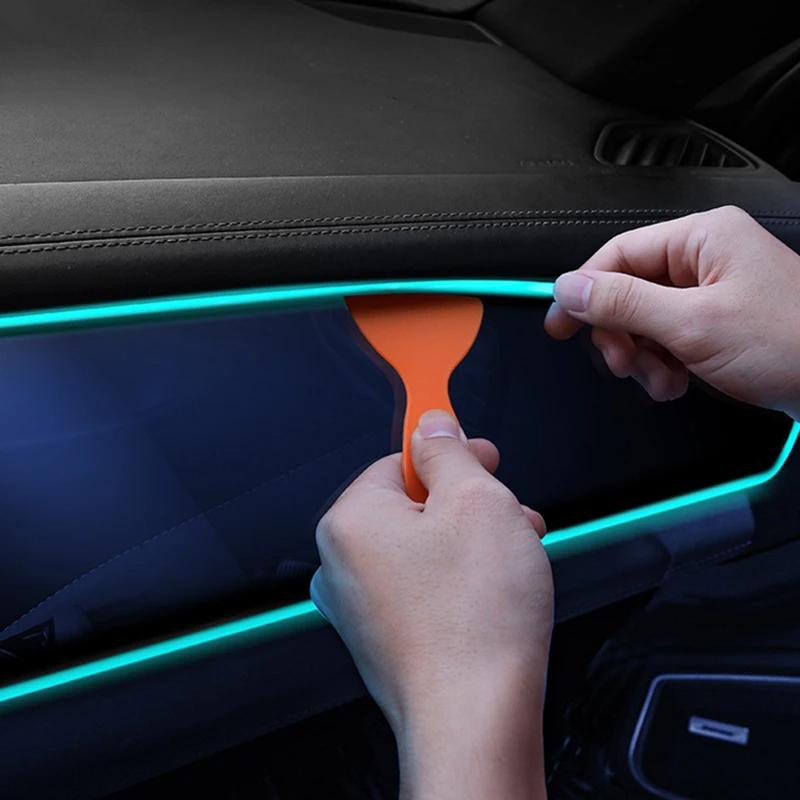 USB Powered Car Interior LED Light with Fuse Protection, Multiple Color Modes 5M Fiber Ambient Light, Car Interior Decorative Light, Create A Cool Ambiance In Your Car