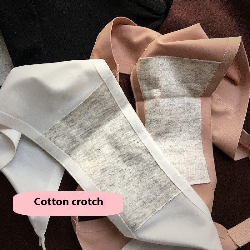 Women's Solid Color Seamless Knicker, Minimalist Breathable Comfortable Minimalist Pastel Panty for Daily Wear, Women's Underwear for All Seasons, Womenswear, Soft Panties, Daily Casual Underwear, Casual Elegant Underwear  Plus Size thongs