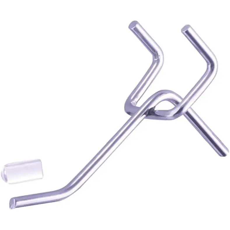 36 count 2 Inch  Pegboard Hooks Heavy Duty Pegs Pegboard Accessories for 1/4 in and 1/8 in Peg Boards in Garages, Tool Sheds, Basements etc