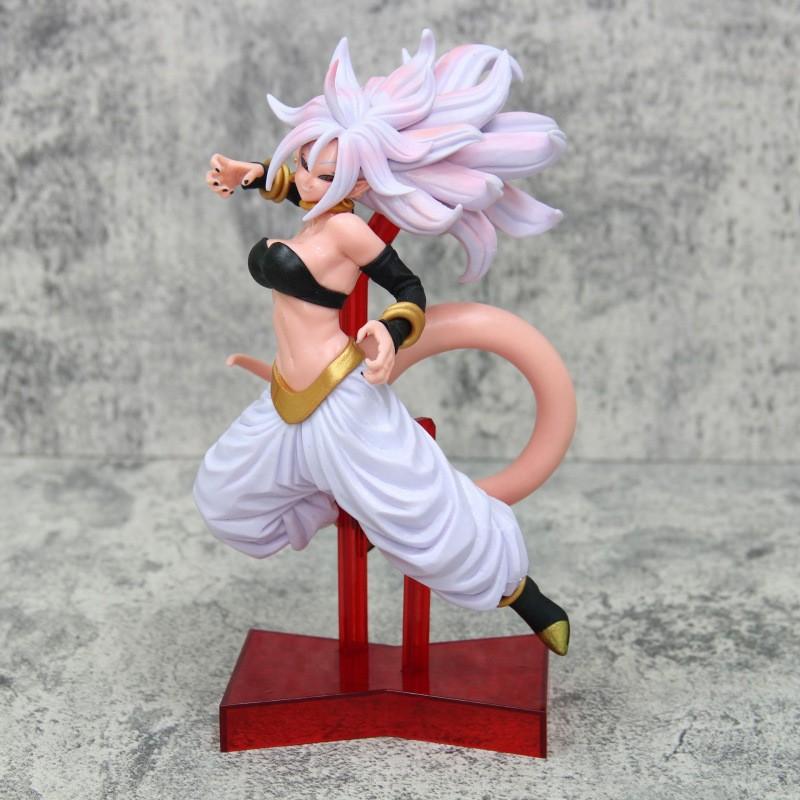 Dragon Ball Anime Theater Version Android 21 Female Buu Figure, Android 21 Model Boxed Handheld Toy, Collectible Dragon Ball Figurine, Anime Character, Collectible Figures
