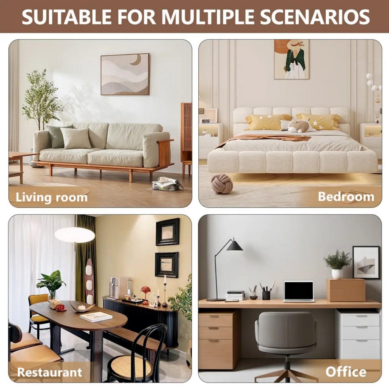 Dilatance effect, sunrise forest lake background fabric for digital printing on polyester wall tapestry, suitable for living room, bedroom, and party decoration.