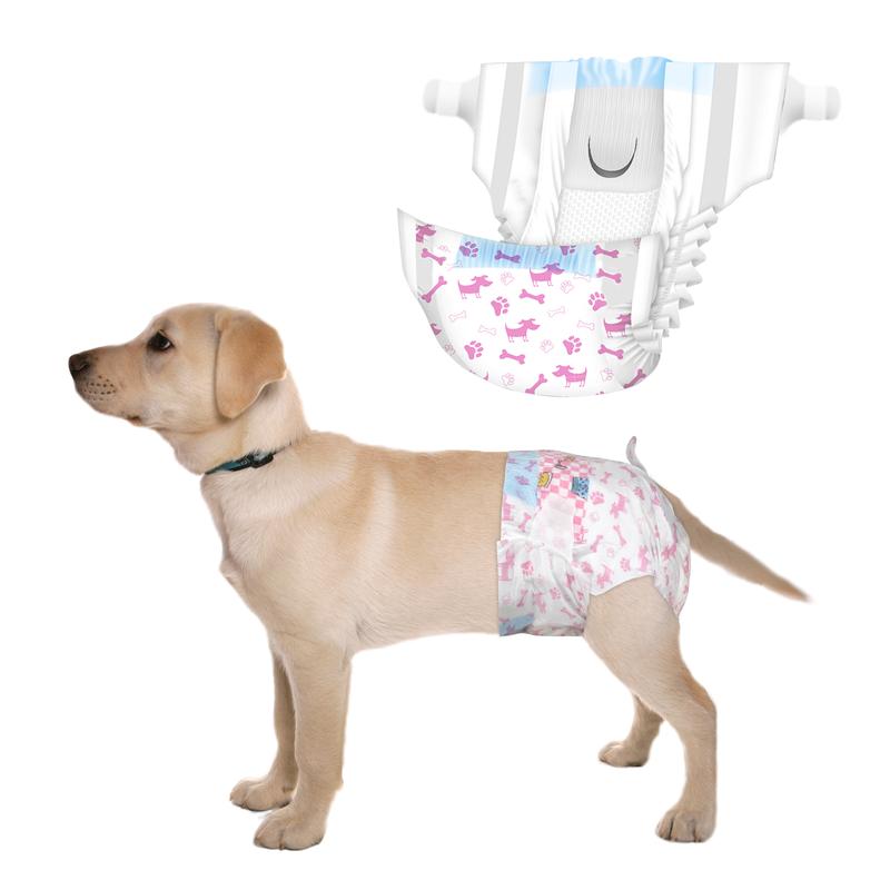 Dono Disposable Puppy Diapers for Female with Quick-Dry Technology Leak-Proof Protection for Small Dogs and Cats Size XX-Small X-Small Small Medium 2 Bags  Outdoorfun Microfiber Hygiene Pee Guard Pee Pads
