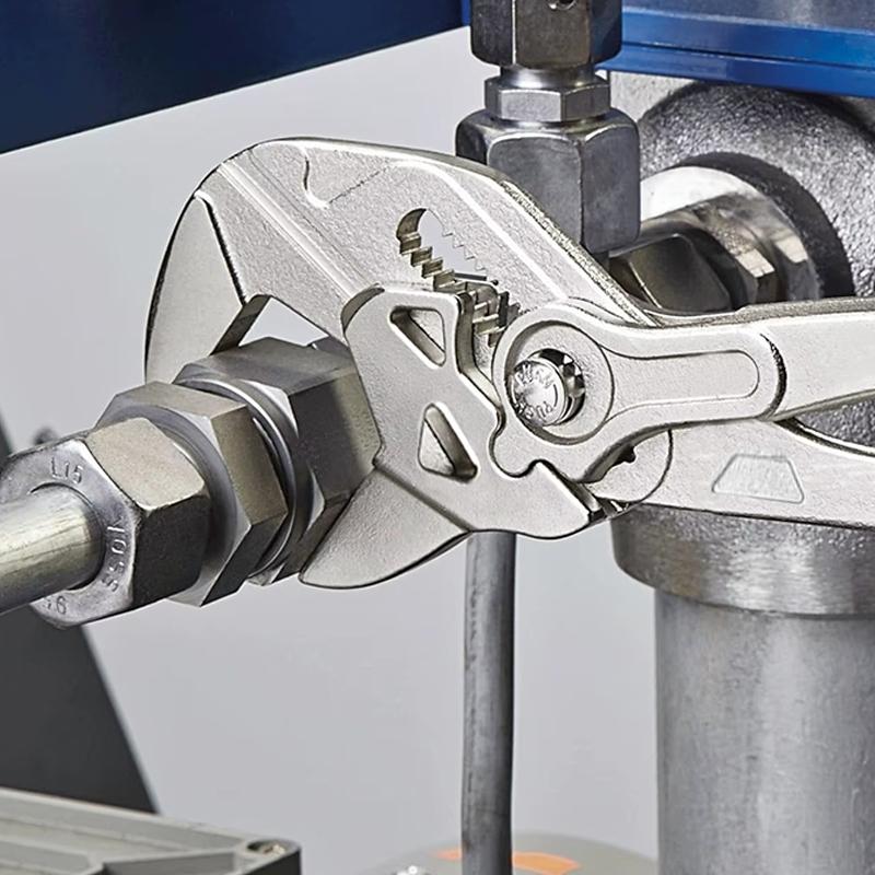 Multifunctional Water Pump Pliers, Quick-action Water Pump Pliers, Large Opening Home Plumbing Tool, Professional Hand Tool for Home Use, Heavy Duty Multipurpose Plier Set, Hardware