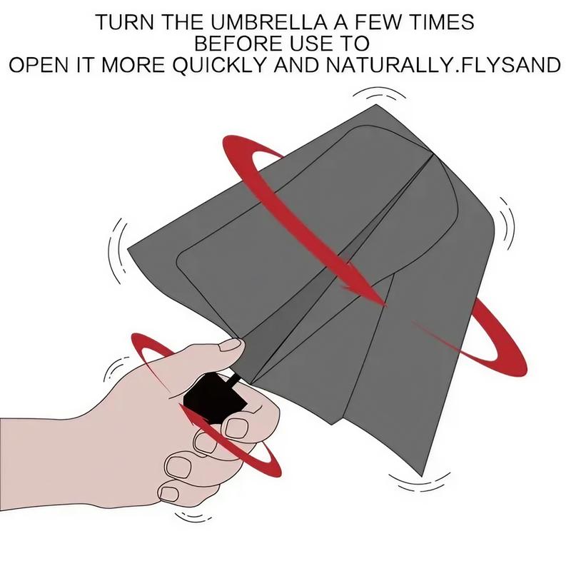 Mini Portable 50% UV Sun Umbrella Lightweight Compact Foldable Windproof Travel Outdoor Essential for Beach Picnic Durable Fabric Easy Carry Daily Adventure Sun Protection Fits in Bag