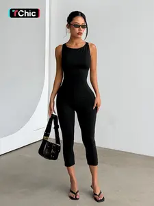 Backless Jumpsuit, Elegant Backless Design, Comfortable Fit, Versatile Style, Perfect for Casual & Formal Occasions