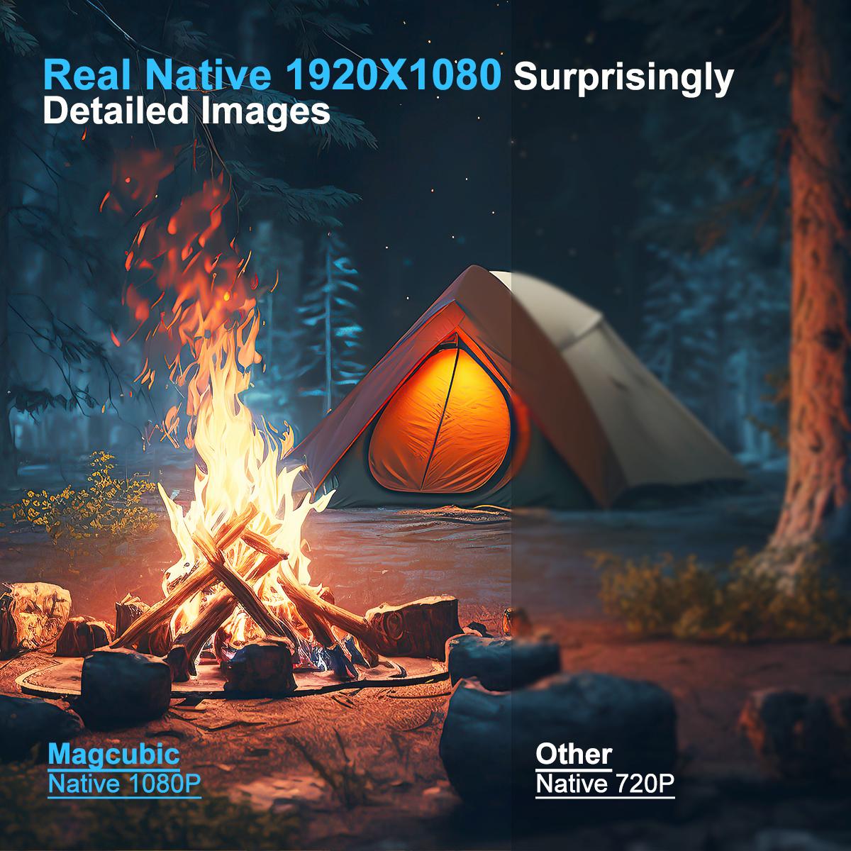 [US warehouse] Magcubic HY320 Projector Android 11 Native 1080P Wifi6 BT5.0 4K Videosource Supported Cinema portable Allwinner H713 Projetor Upgrated