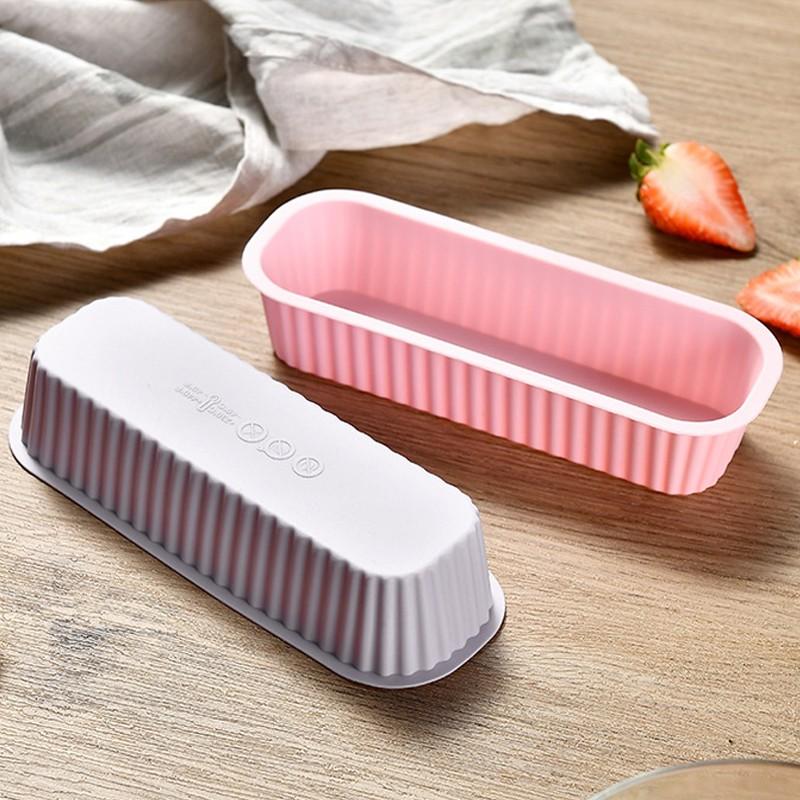 Silicone Cheese Baking Box, Heat Resistant Cake Mold, Air Fryer Compatible, Rectangular Bread Box, Durable Kitchen Tool，Silicone Loaf Pan, Non-Stick Rectangular Bread Mold for Baking, BPA Free Heat Resistant Toast Pan for Pound Cake & Meatloaf
