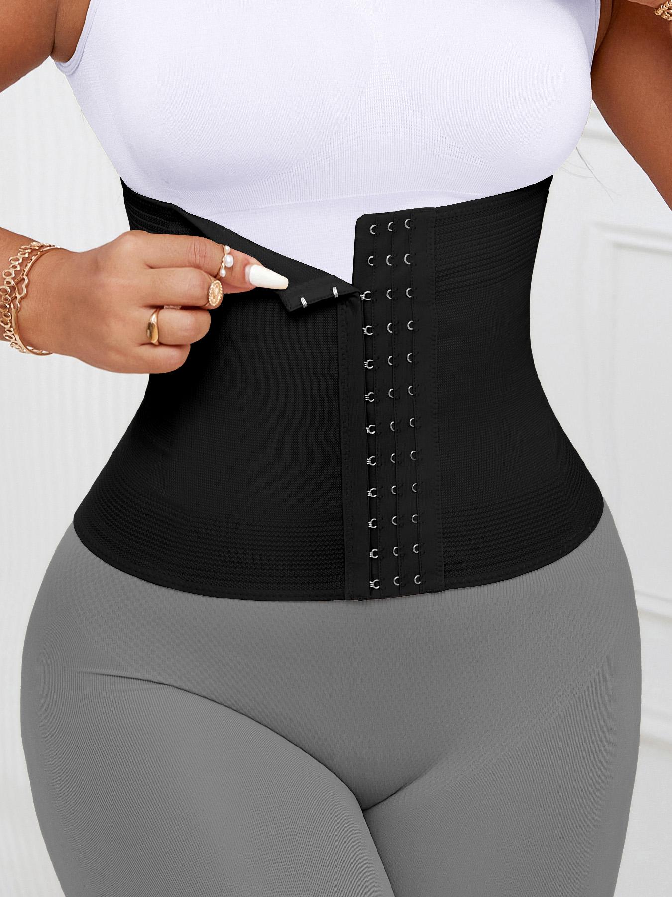 Women's Postpartum Belly Band, 2-Piece Set Abdominal Binder, Waist Trainer Shapewear Belt for Women After Pregnancy, Comfortable & Effective Support