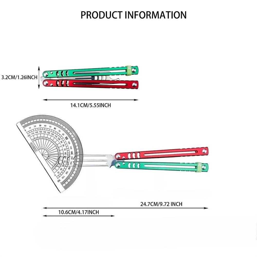 Ultra-lightweight, unsharpened training knife; features a 440C blade and an aluminum alloy handle; includes a bottle opener; safe to use and won’t cut your hands; ideal for both beginners practicing and enthusiasts looking for a collectible piece