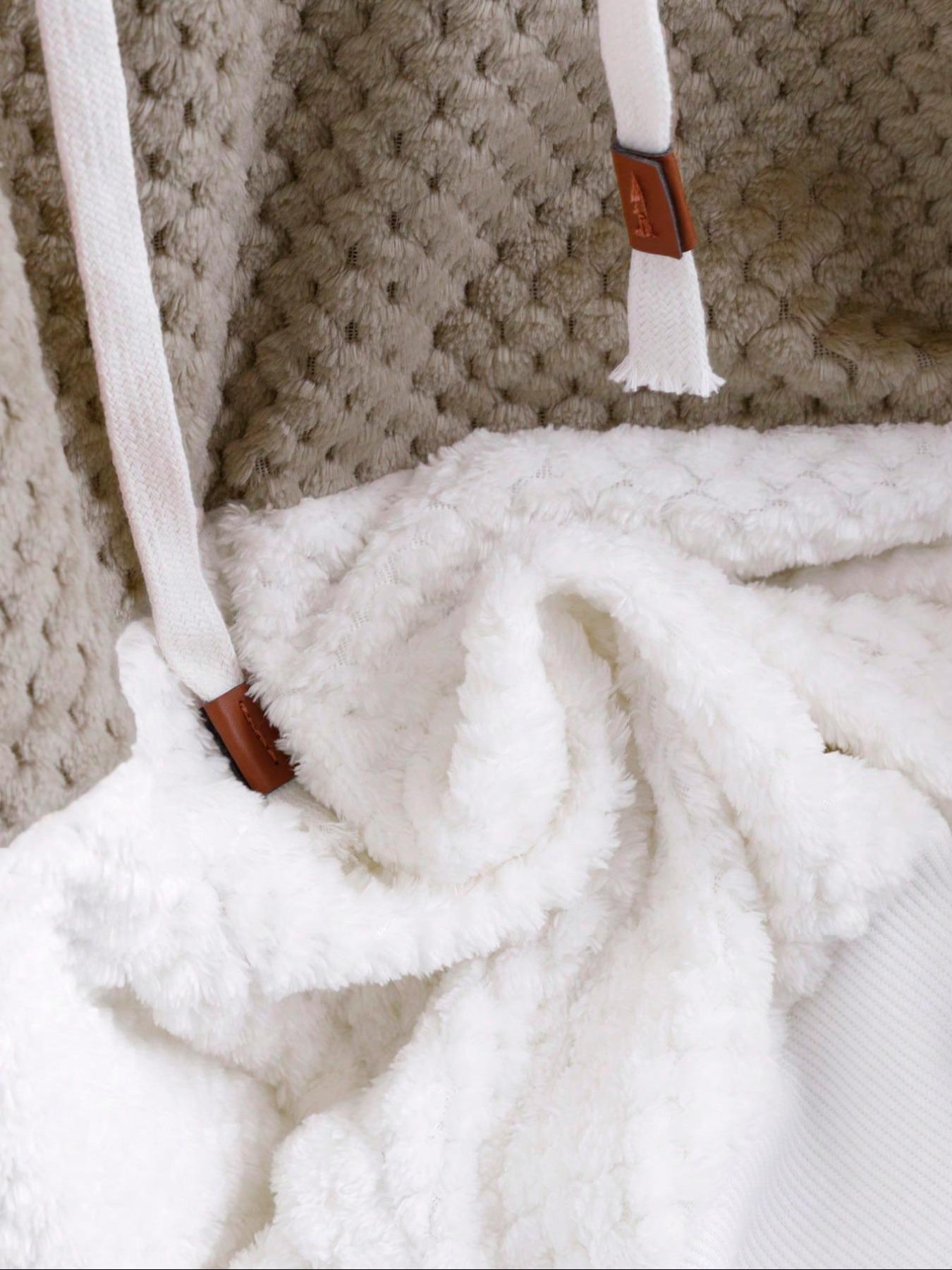 Women's Color Blocking Hooded Hoodie Sweatshirt, Plush Soft, Fluffy, Fall & Winter Warm Casual Wear, Loose-Fitting Daily