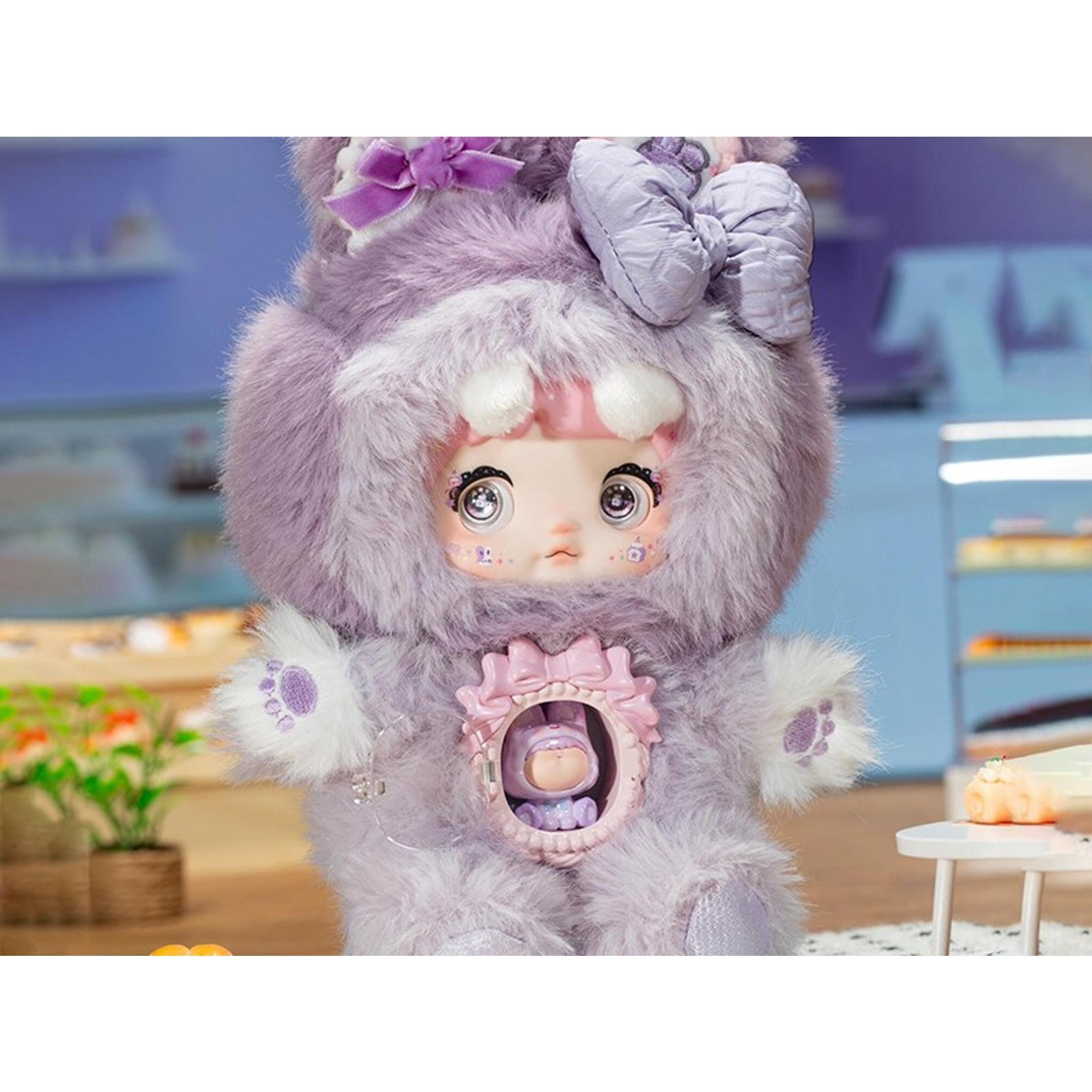 Kawaii Nommi Sweetheart Series Plush Blind Box, Cute Anime Stuffed Animals Mystery Box, Vinyl Plush Keychain Collectible for Birthday Christmas Valentine's Day Gifts(Gift)