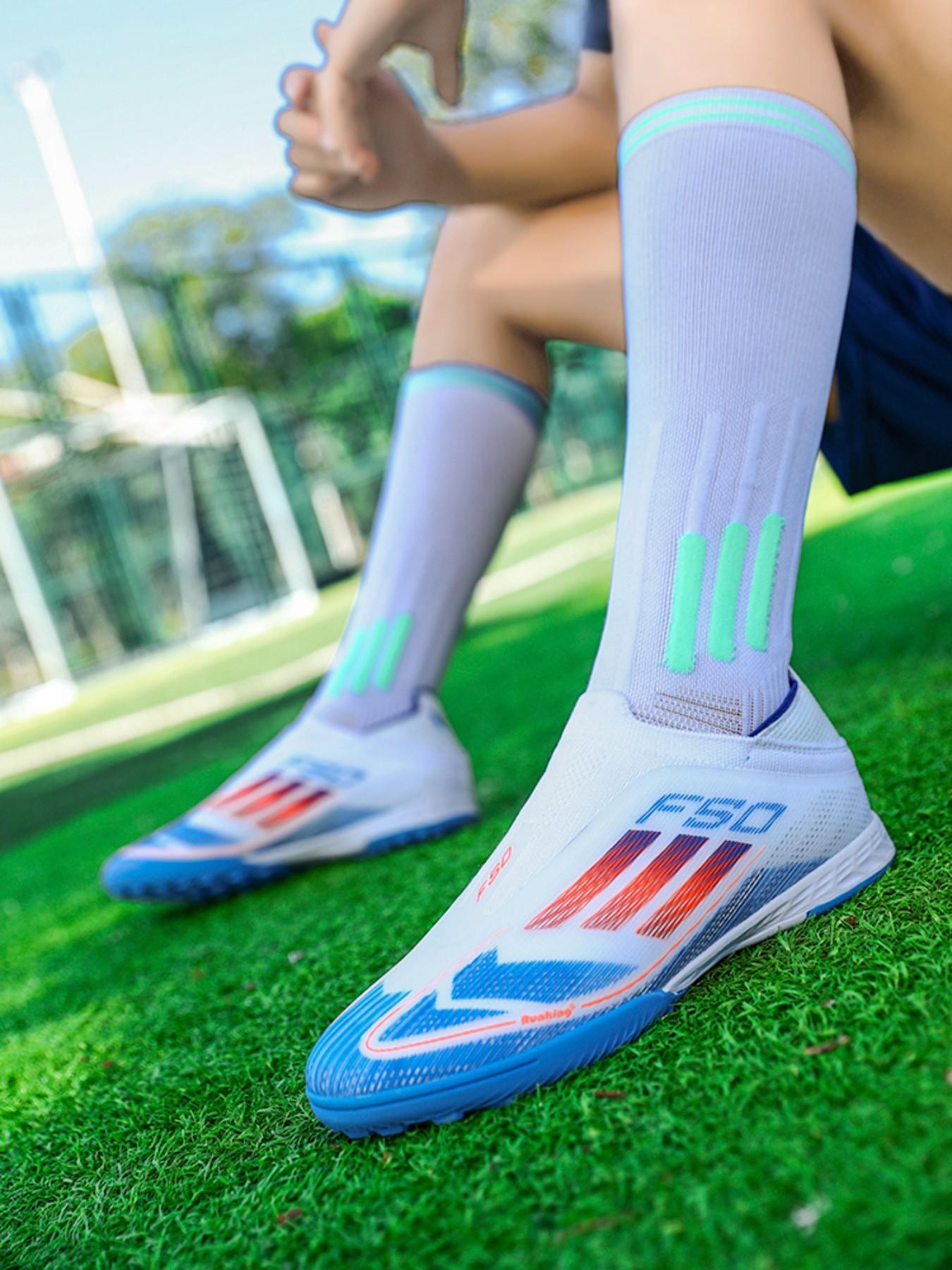 Unisex Football Shoes, Soccer Shoes for Adults, Students, Teens, Multi-Functional Sports Shoes for Matches and Outdoor Training, Anti-Slip and Durable