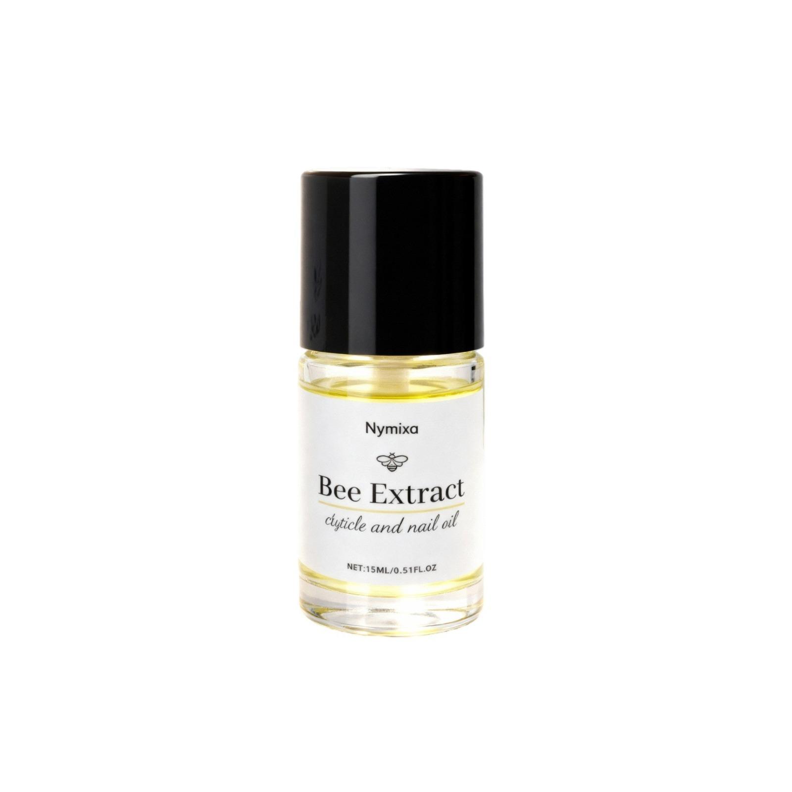 Bee Naturals Nail & Cuticle Oil 0.5 oz - Heals Cracked Nails & Rigid Cuticles, Deep Moisture with Avocado and Castor Oils