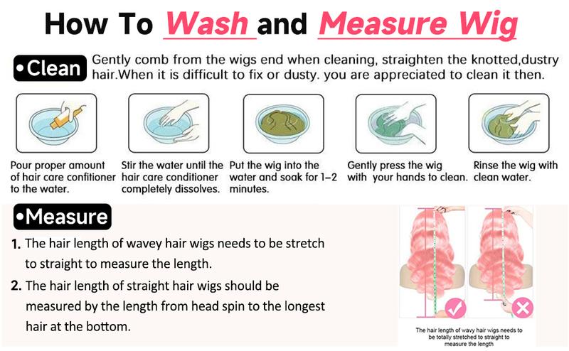 Gk Pink Lace Front Wig Human Hair 200% Density 13x4 HD Lace Body Wave Wig for Women Strawberry Color 100% Unprocessed Brazilian Virgin Hair No Shedding Tangle Free HD Lace Body Wave Wig for Women Strawberry Color