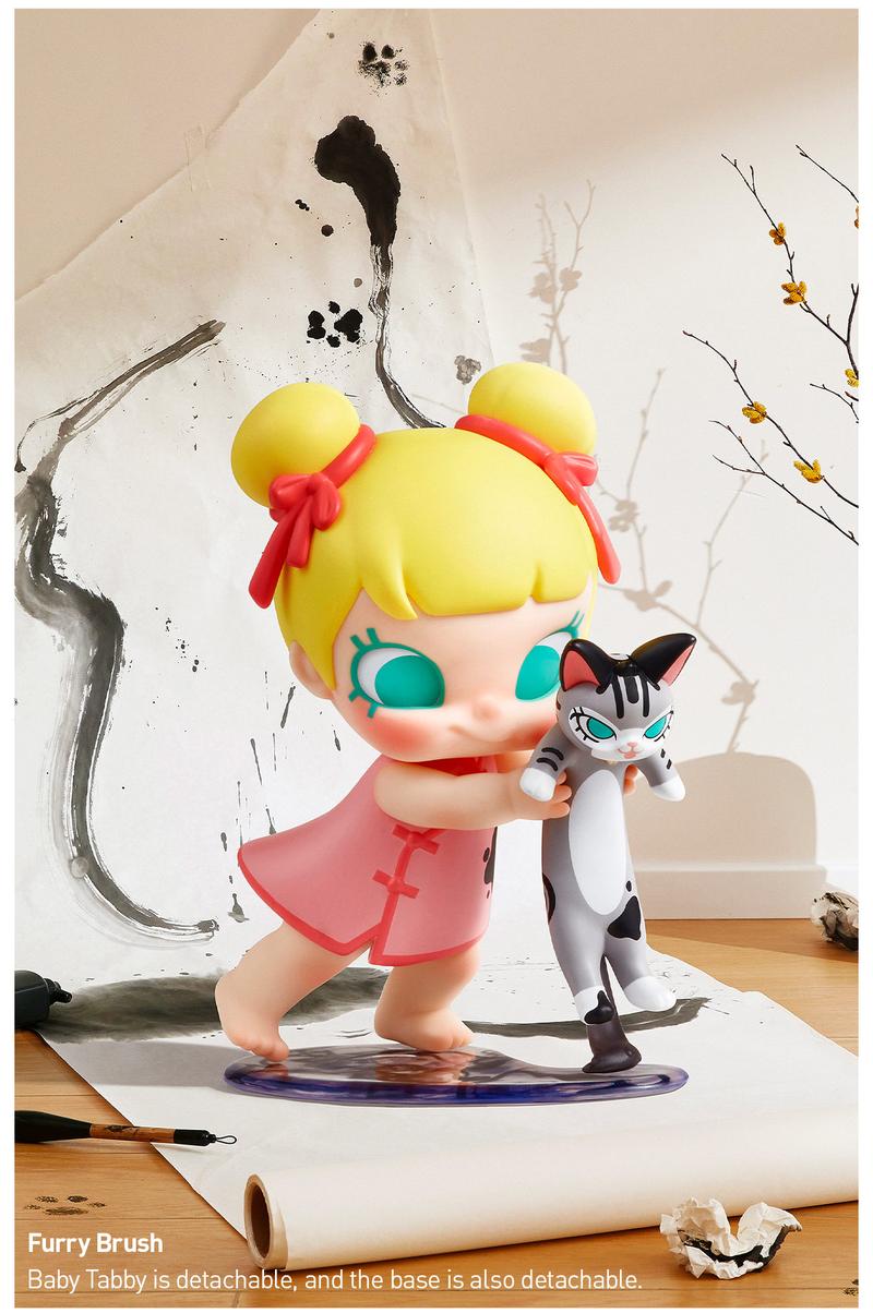 POP MART Baby Molly & Baby Tabby Series Figures