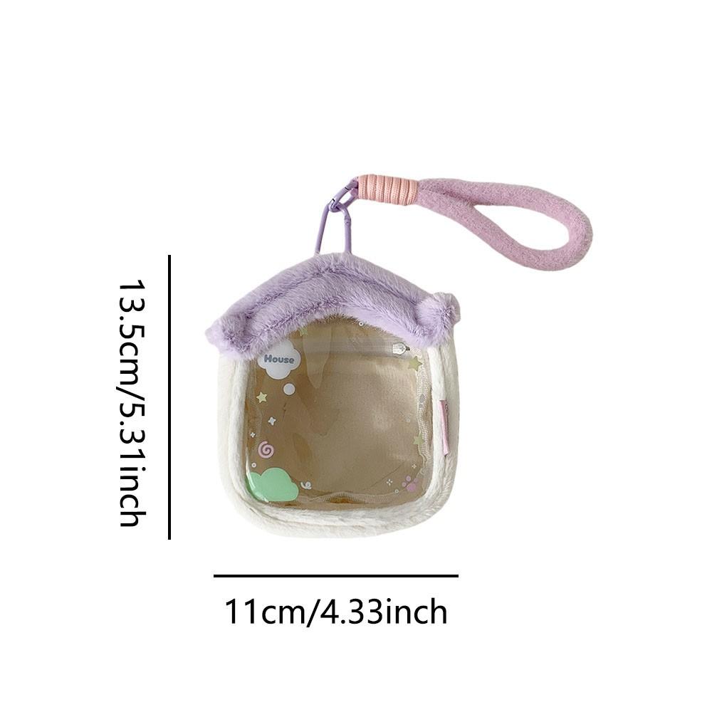 Cartoon Plush Doll Bag, Student Toy House Storage Bag, Anime Figure Cotton Doll Display Hanging Bag, Pain Bag for Collectors