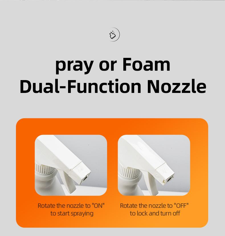 BOTARE Bathroom and Shower Cleaner Disinfectant Spray- Powerful Foaming Action for Tub, Tile & Shower, Removes Soap Scum & Hard Water Stains, Fresh Scent,  Household Cleaning