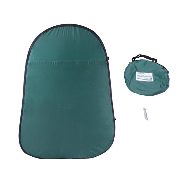 120x190cm 1-Person Pop Up Privacy Shelter Tent, Portable Outdoor Changing Room & Shower Toilet Tent, Lightweight Steel Wire Frame, Compact Fold, Built-In Storage Pocket, No Floor (for Hiking Camping Outdoor Showers)
