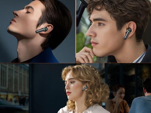 ONE LIFE True Wireless Bluetooth 5.3 Earbuds with LED Display TWS In-Ear Headphones with Mic, Lightweight Ergonomic Design, Long Battery Life, IPX5 Waterproof, HiFi Sound for Sports, Gaming & Travel Audio Charging