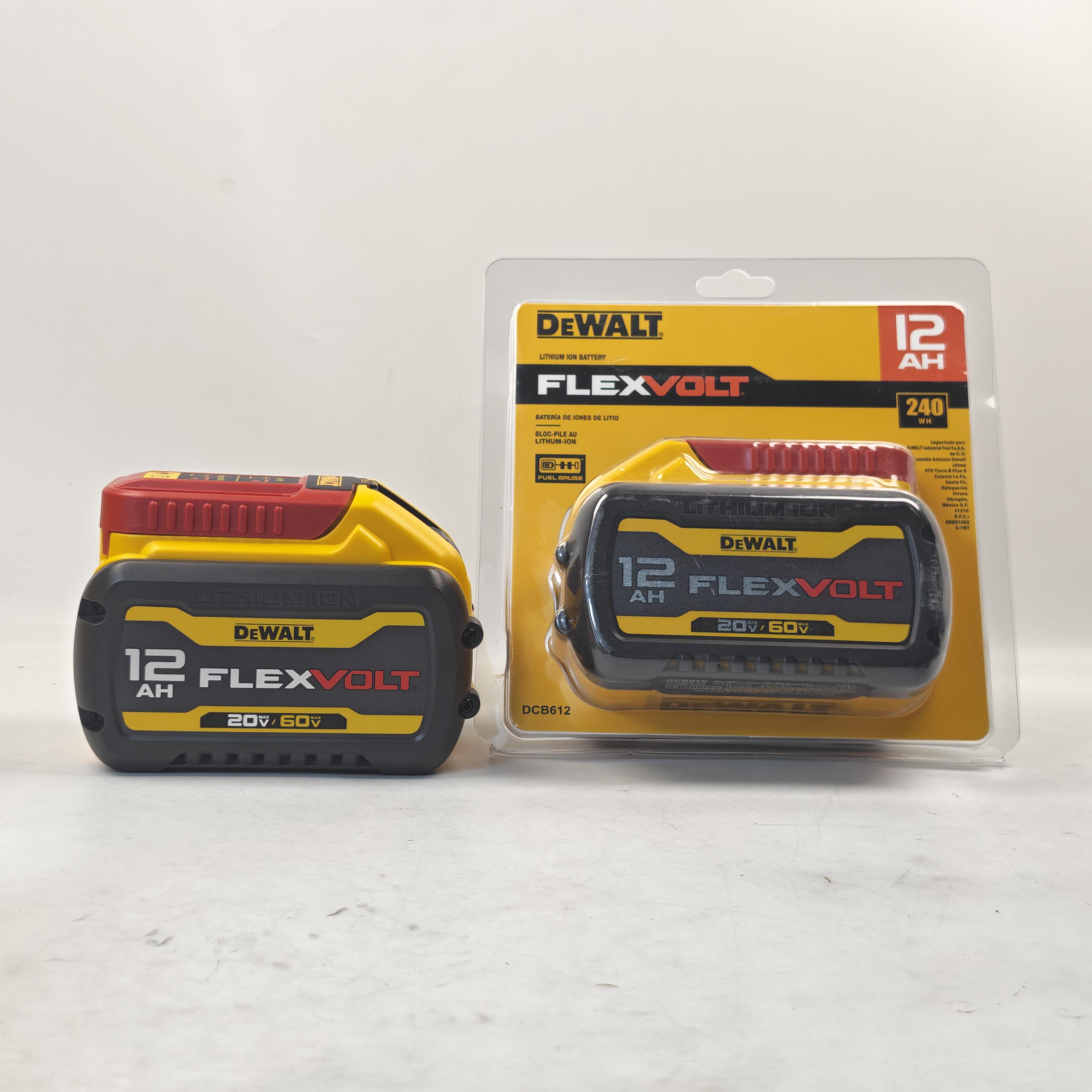 DeWalt DCB612 Heavy Duty 20V/60V FlexVolt 12.0Ah Lithium-Ion Battery with 21700 Cells, Batteries for Cordless Users’ Heavy Duty Work, Power Tool Accessories Replacement Tool