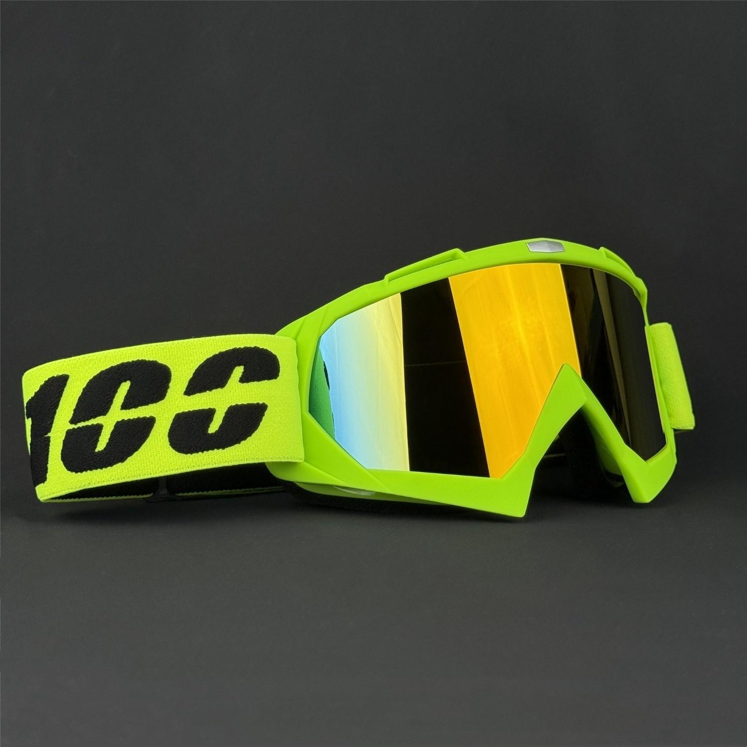 OTG goggles compatible with off-road use, with scratch/dust-proof lenses, breathable adjustable fit. Ideal for parties, motocross, ATV, skiing, snowmobiling, cycling. Perfect for teens and adults. Great birthday/holiday gift.