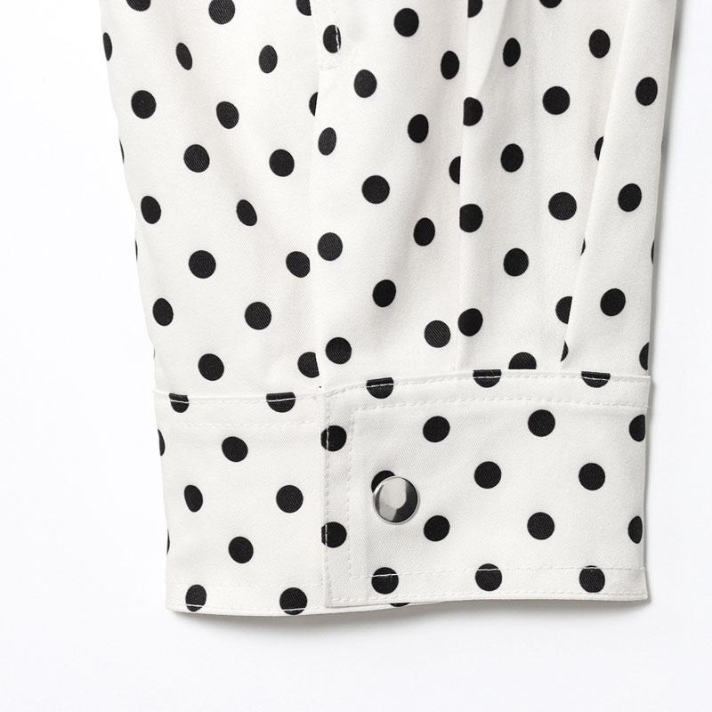 Summer Women's Polka Dot Blazer Jacket, Casual Comfy Jacket, Y2K Street Style Spot Design, Fashionable Long Sleeve Top for Casual & Vacation Wear