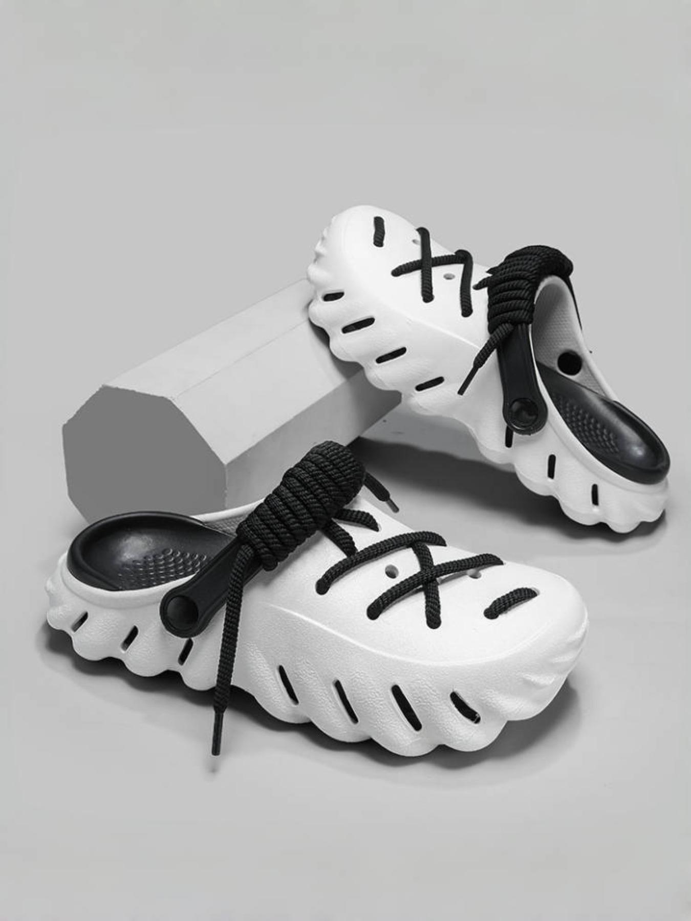 Unisex Sporty Minimalist Slip on Sandals, Casual Comfortable Breathable Beach Water Sandals, Soft Non-slip Sports Sandals for Indoor & Outdoor Wear