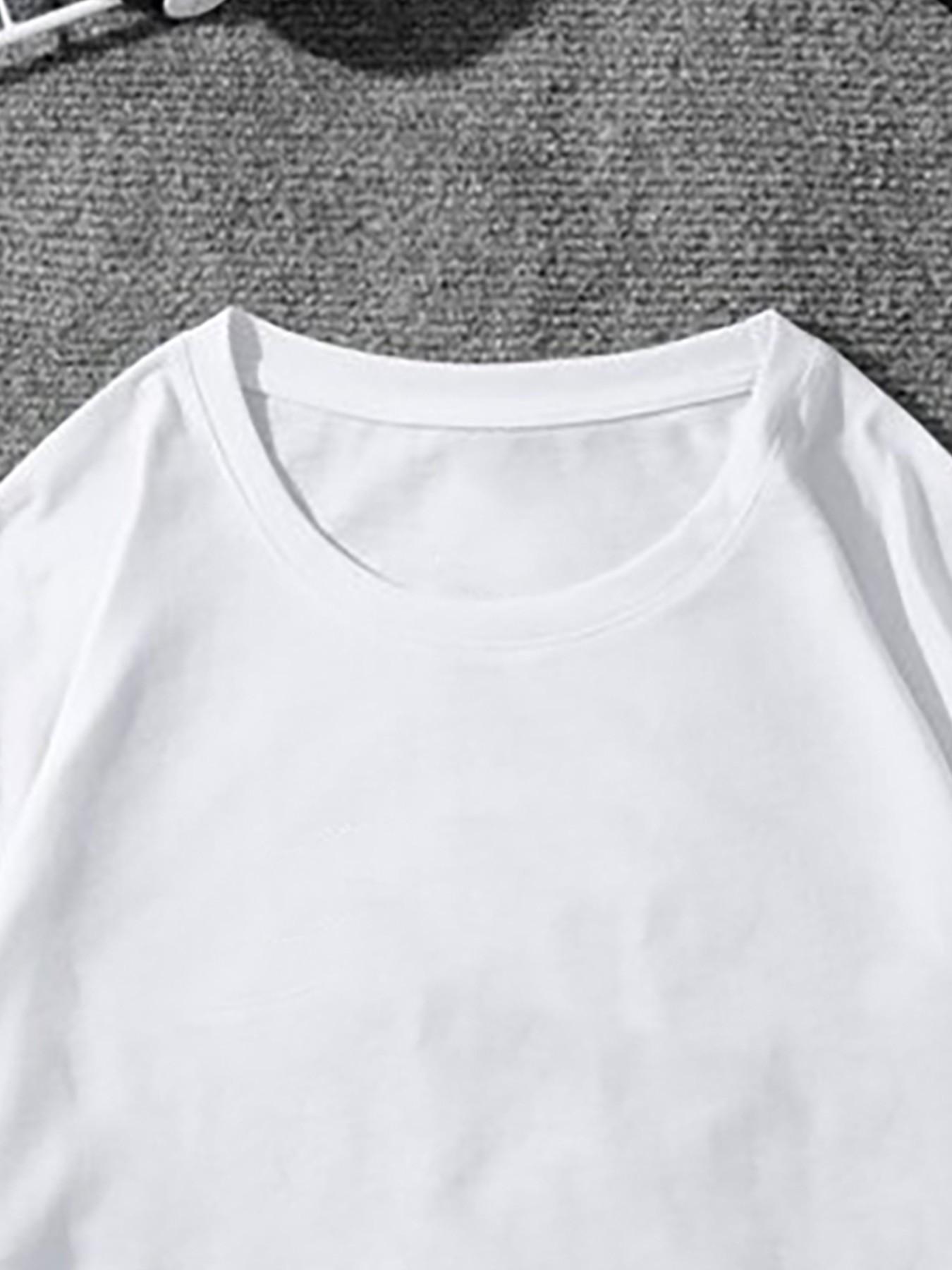 Women's 2-Pack Western Bull Print Short Sleeve T-Shirt & Camo Shorts Set, Soft Casual Fabric, Daily Streetwear Loungewear, Black Beige Pink White Purple Red Multi-Color Options