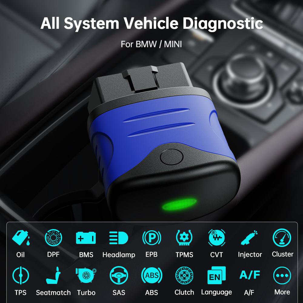AUTOPHIX 3910 is suitable for BMW OBD2 scanner full system code reader diagnostic tool Functions Egs Eml Battery