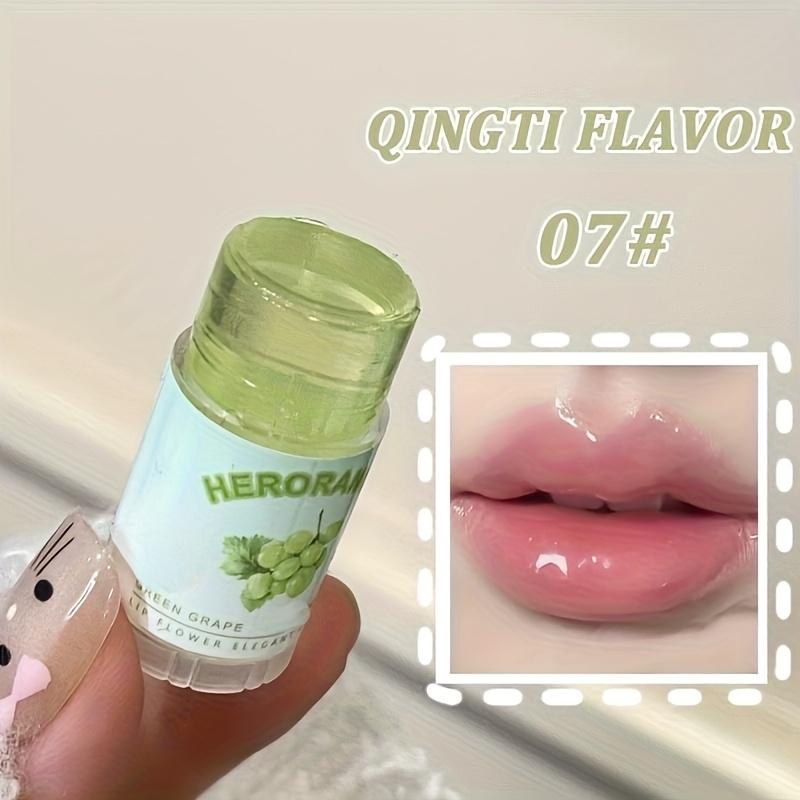 HERORANGE lip balm available in 12 colors. Mini portable autumn/winter lip balm. Natural and transparent shades. Moisturizes and hydrates, deeply repairs overnight. Can be layered with lipstick for everyday wear to create a plump, Moisturizing