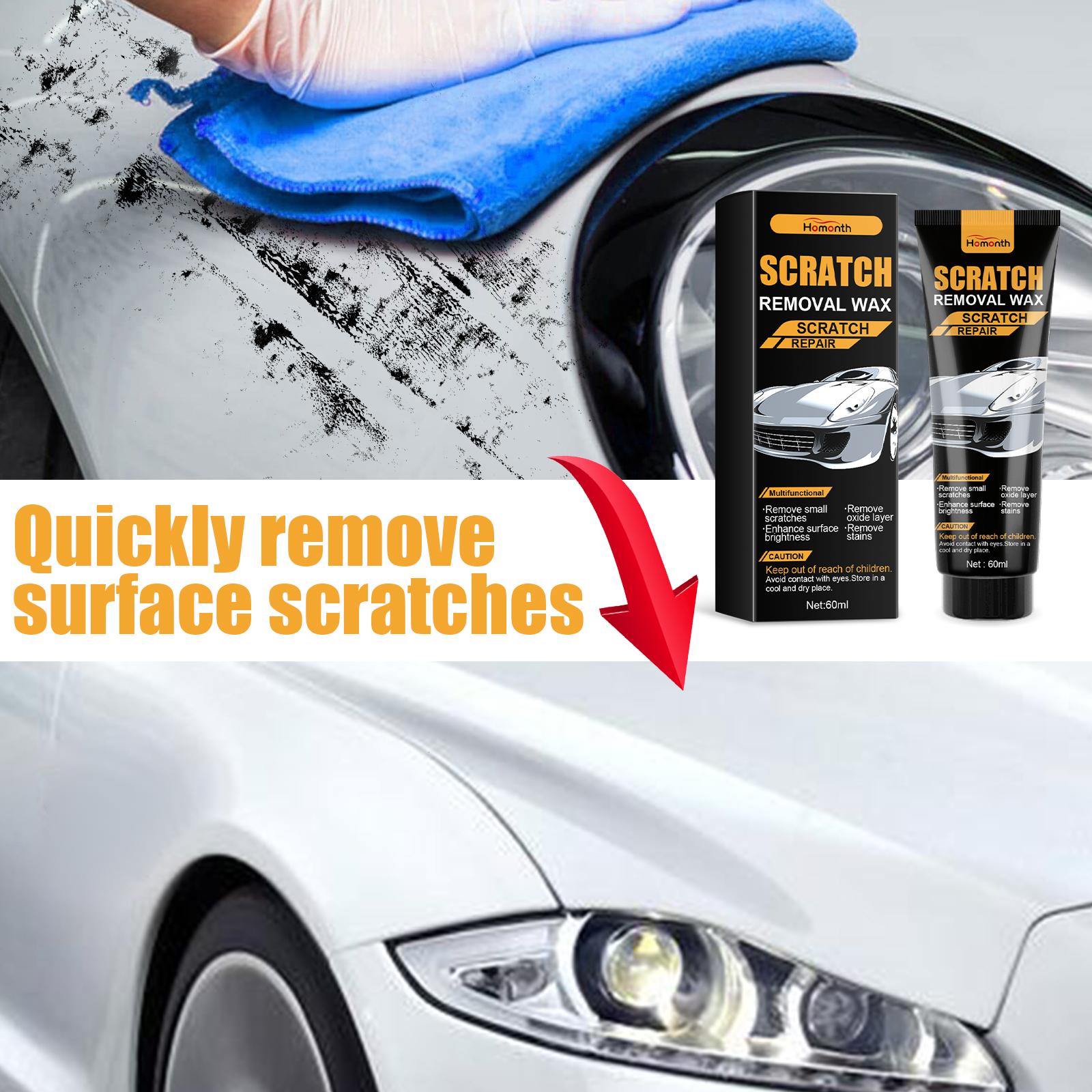 Homonth Car Scratch Fixer Cream - Automobile Coating Agent with Mineral Oil, Fine Mark Surface Polish, Paint Reconditioning & Maintenance Care Product