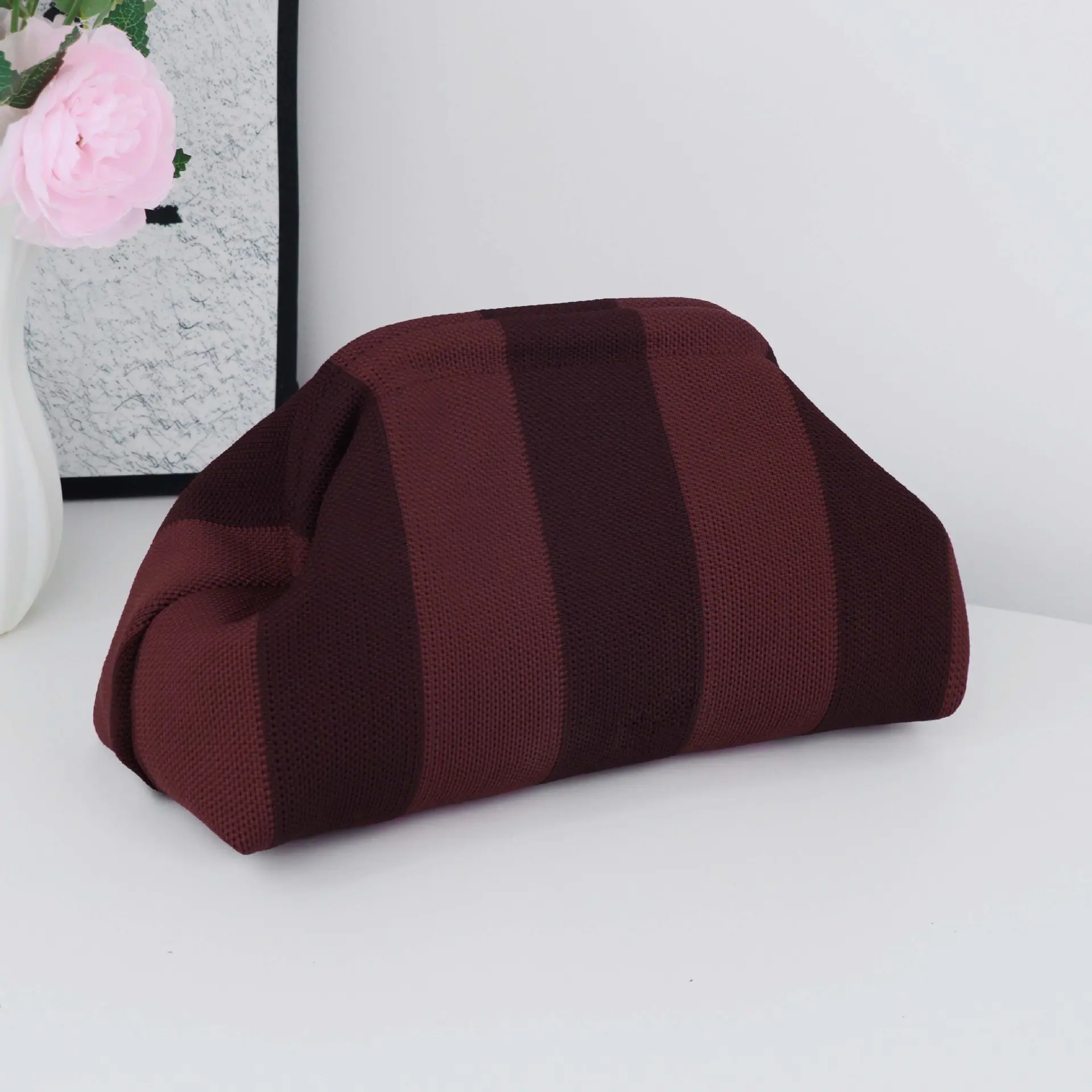 Thick Stripes [Dark Coffee Red]