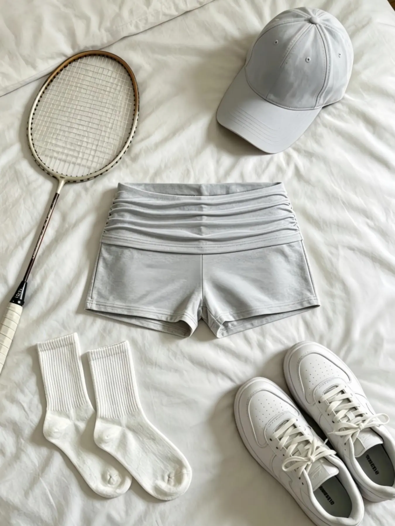 Women's Solid Color Waffle Knit Shorts, Casual Style Comfy Breathable Skinny Shorts for Daily Wear, Ladies Bottoms for Summer