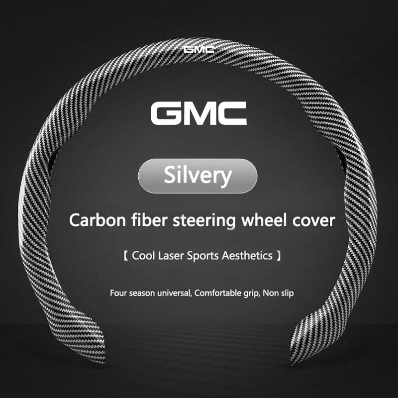38CM Carbon Fiber PVC Car Steering Wheel Cover Breathable Anti Slip ...