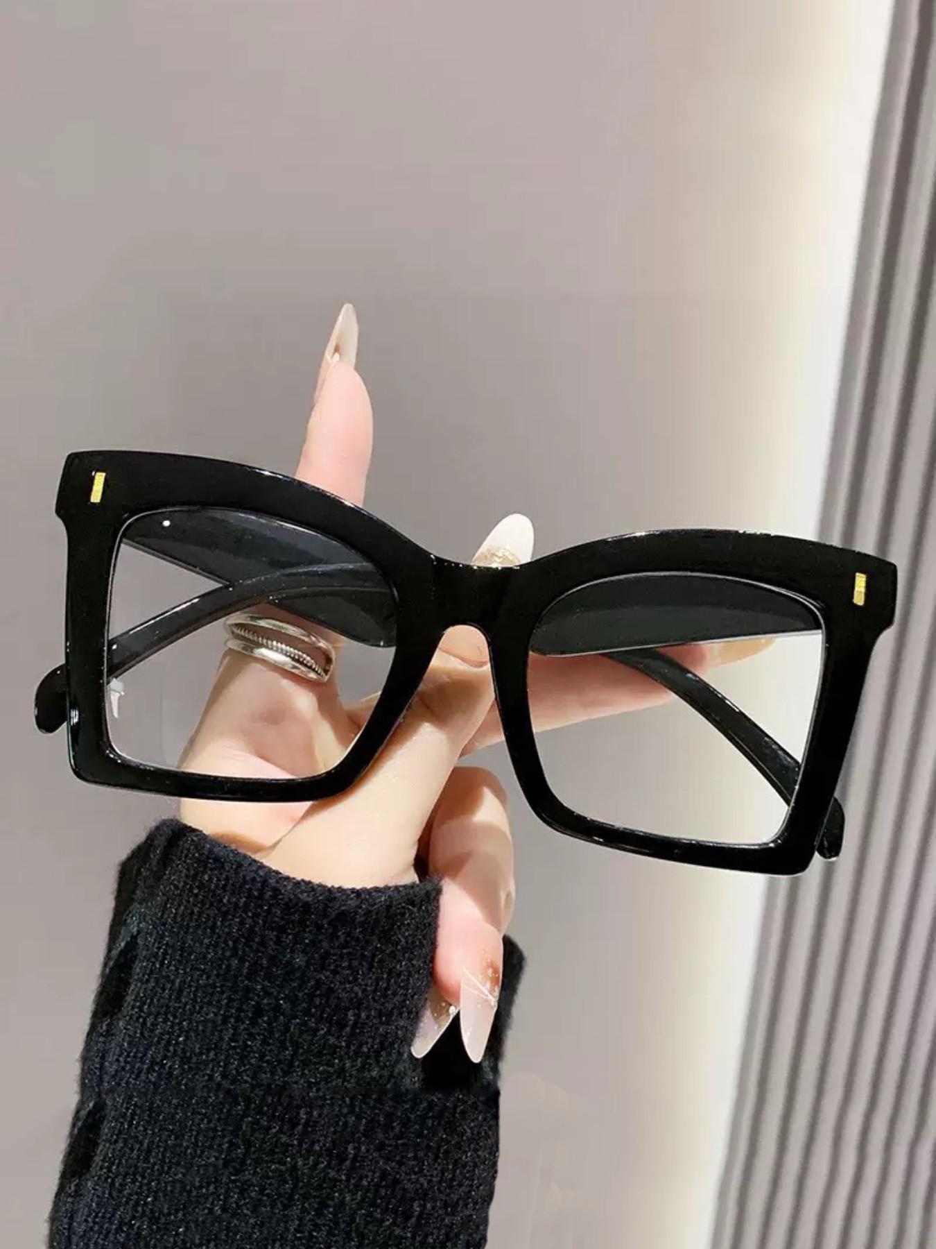 Retro Cat-Eye Reading Glasses for Men and Women, Clear and Transparent, Suitable for Computer Reading with +1.0 to +4.0 Magnification,christmas gifts