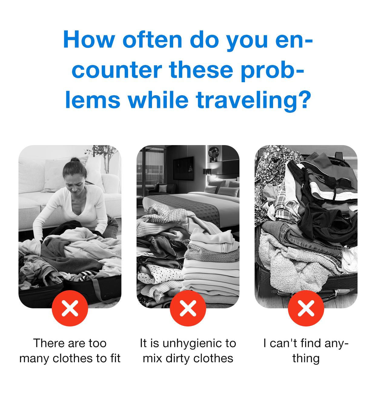 VACBIRD Travel Vacuum Storage Bags with USB Electric Pump|Travel Organiser Set - Ultra-Compact, Lightweight Space Savers for Clothing & Travel Essentials Insert