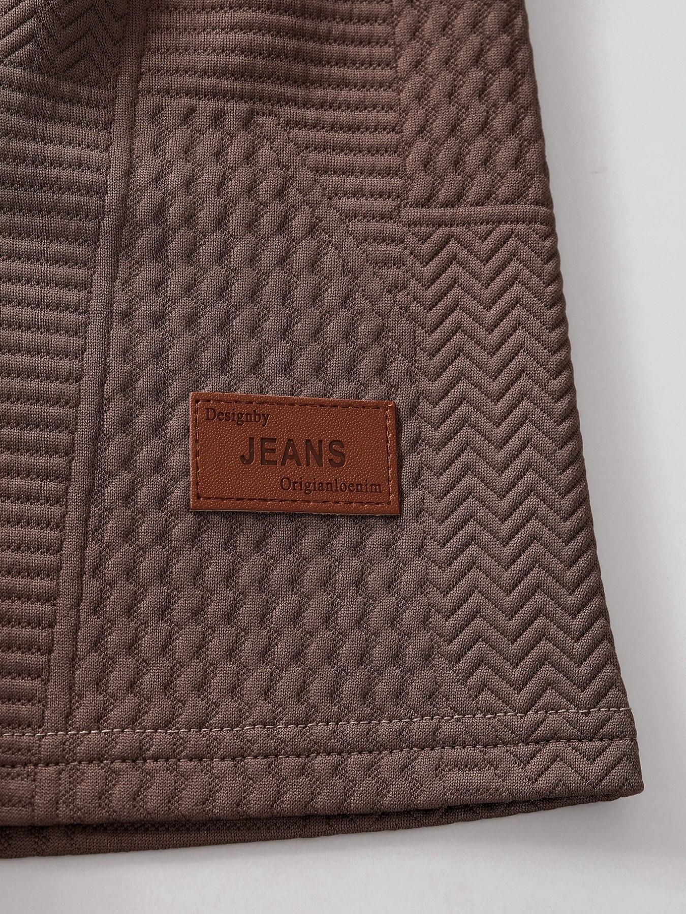 Boys' Summer New Set, Special Fabric Round Neck Short Sleeve with Casual Shorts, 2-Piece, Comfortable and Stylish