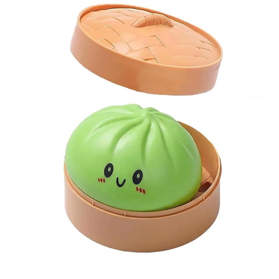 Soft Dumpling Stress Relief Toy, Squishies, Stress Ball, Portable Non-Sticky Dough, Squeeze and Bounce Fun, Relaxing Hand Therapy, Relaxation, Model Xinghao Da-Fp-H1