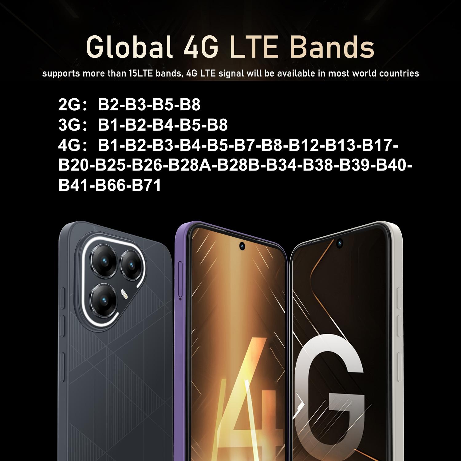 Fuffi LED Smartphone with 4 Light Effects Camera Frame, 6.67 Inch HD Screen, Octa-Core Processor, 4GB RAM 32GB/64GB ROM, 4400mah Battery, Metal integrated frame,4G network dual SIM dual standby, 16 megapixels pixels, Dual card phone