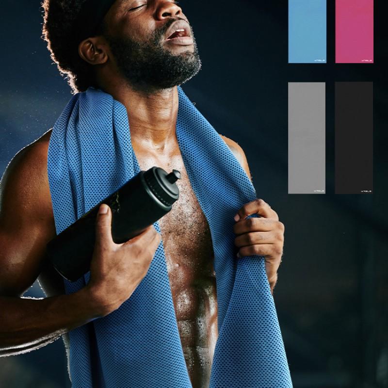 3pcs/5pcs Cooling Sweat-Wicking Quick-Dry Sports Towel, Soft Skin-Friendly Breathable Comfort, Gym Running Basketball Sports Towel