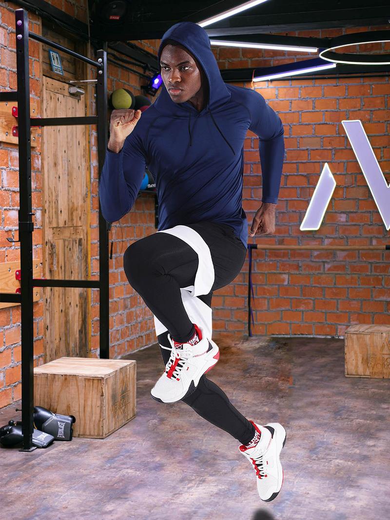 CADMUS Springtok Men's Workout Long Sleeve Fishing shirts UPF 50+ Sun Protection Dry Fit Hoodies CADMUS Springtok Men's Workout Long Sleeve Fishing shirts UPF 50+ Sun Protection Dry Fit Hoodies