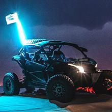 Nilight 1PC 4FT Spiral RGB Led Whip Light with Spring Base Chasing Light RF Remote Control Lighted Antenna Whips for Can-Am ATV UTV RZR Polaris Dune Buggy Safety Nilight 1PC 4FT Spiral RGB Led Whip Light with Spring Base Chasing Light RF Remote Control Lighted Antenna Whips for Can-Am ATV UTV RZR Polaris Dune Buggy Safety