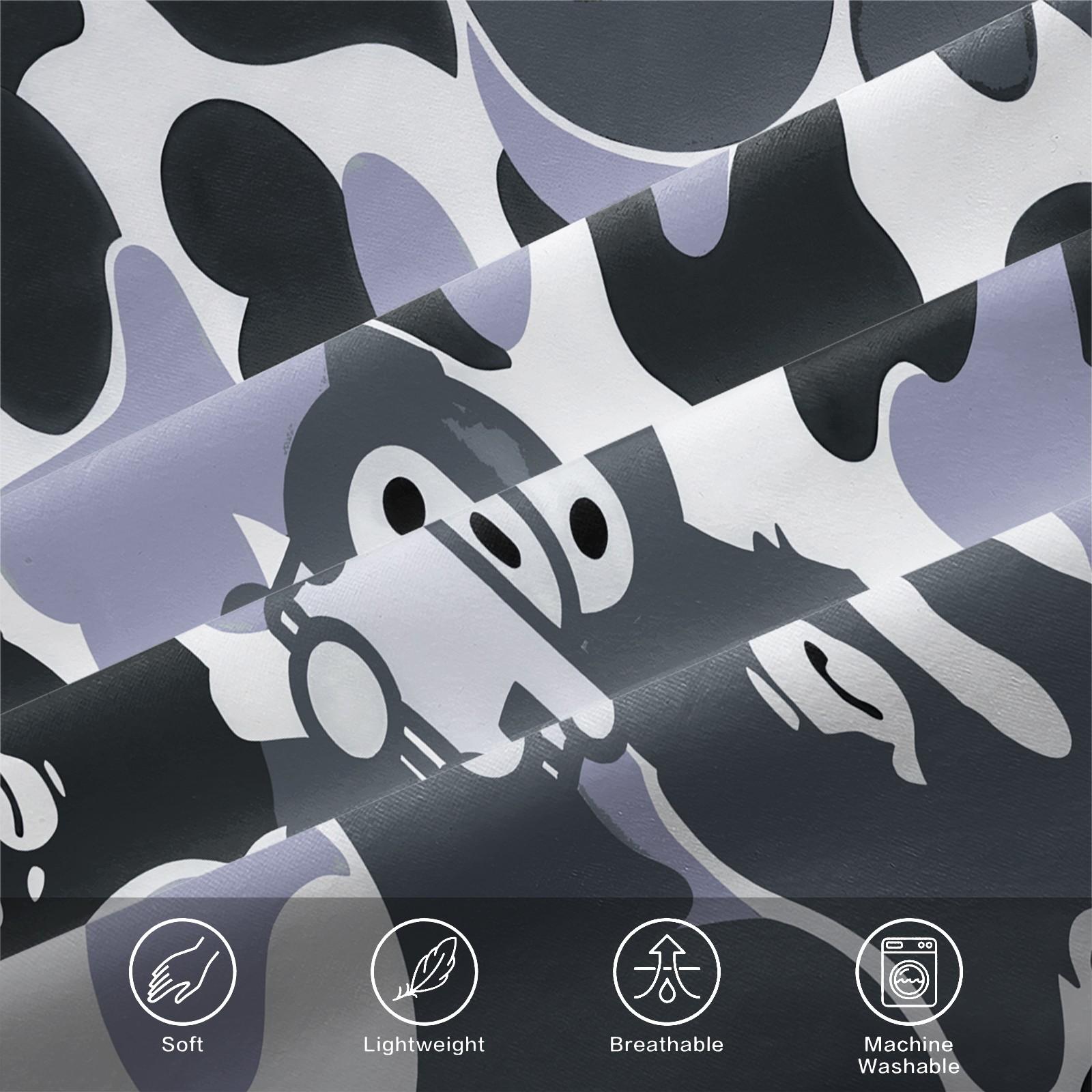 3PCS Cartoon Camo Anime Fitted Sheet Set, Trendy Personalized Bedroom Decor, Elastic Edge for Mattress Wrap, Ideal Housewarming Christmas Birthday Gift for Trendsetters