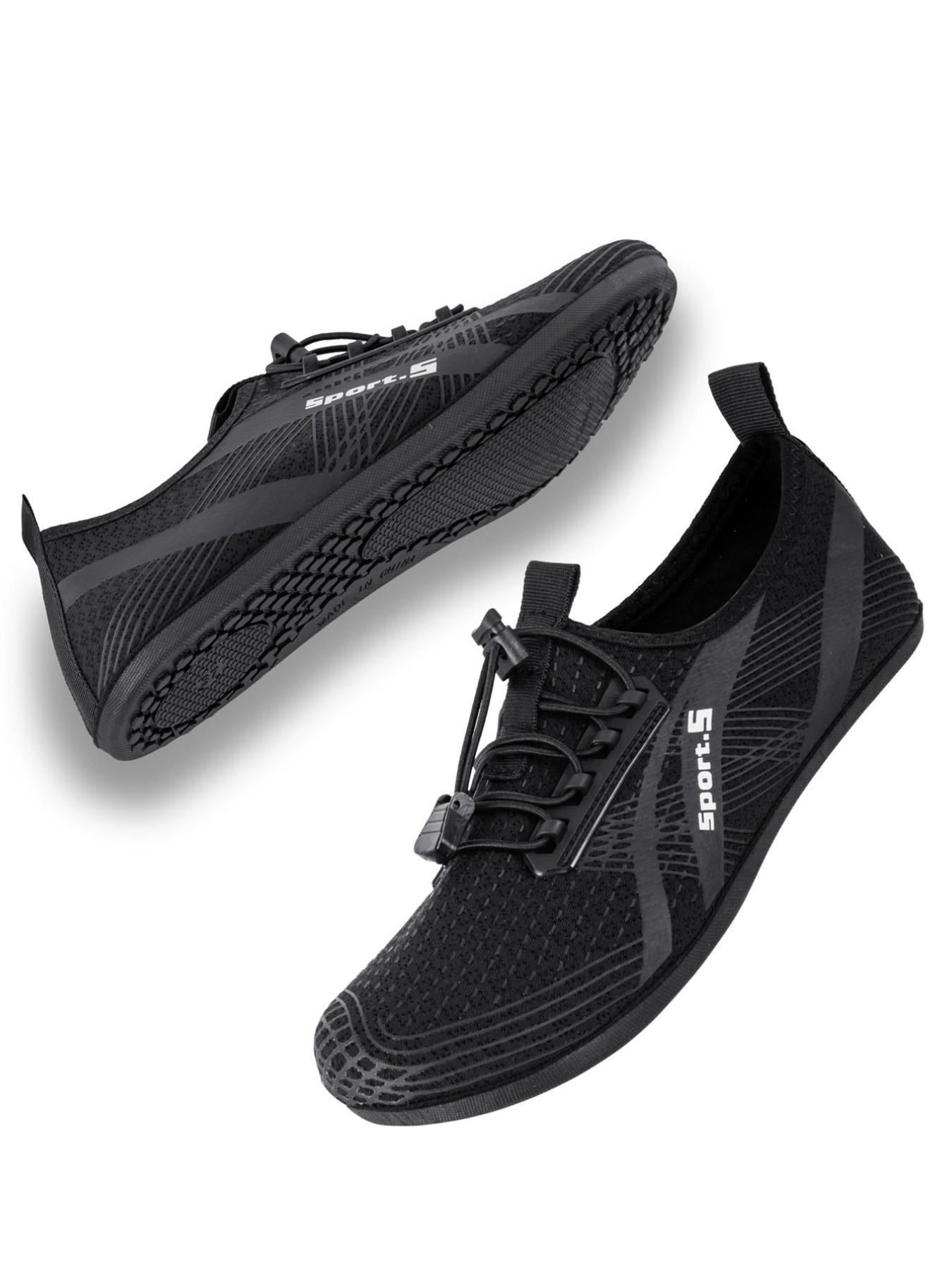 Men's Dive Shoes, Water Sports Sandals, Beach Swimming Footwear, Gym Dance Surfing Snorkeling Shoes, Comfortable and Durable