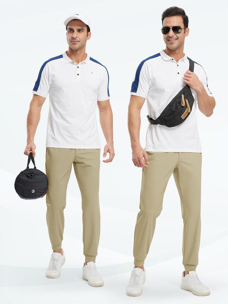 YSENTO Men's Golf Pants  Mens Clothing Joggers Pants 4-way Stretch Dry Fit Slim Fit Casual Dress Work Sweat  Running Pants with 4 Pockets  Summer Fashion OOTD #SpringFresh