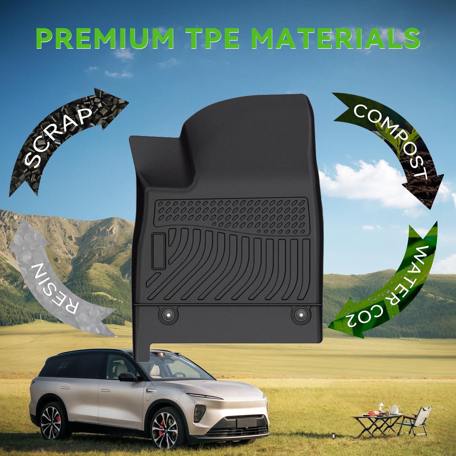 Depituu For Volkswagen VW Jetta 2012-2018 Floor Mats & Cargo Liners, All Weather Floor Mats,Waterproof Anti-slip Durable Floor Mats Car Accessories Autos Protector Automotive,auto accessories,car essentials,car accessories,trunk or treat car