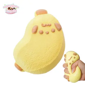 [WenQing Taba Squishy] Handmade taba squishies/chubby banana squishy Toys, fidget toys adults, Decompression Venting Toy, taba squishy, ​​187g, full silicone reborn squishy, ​​Perfect for Stress and Anxiety Relaxing Toy