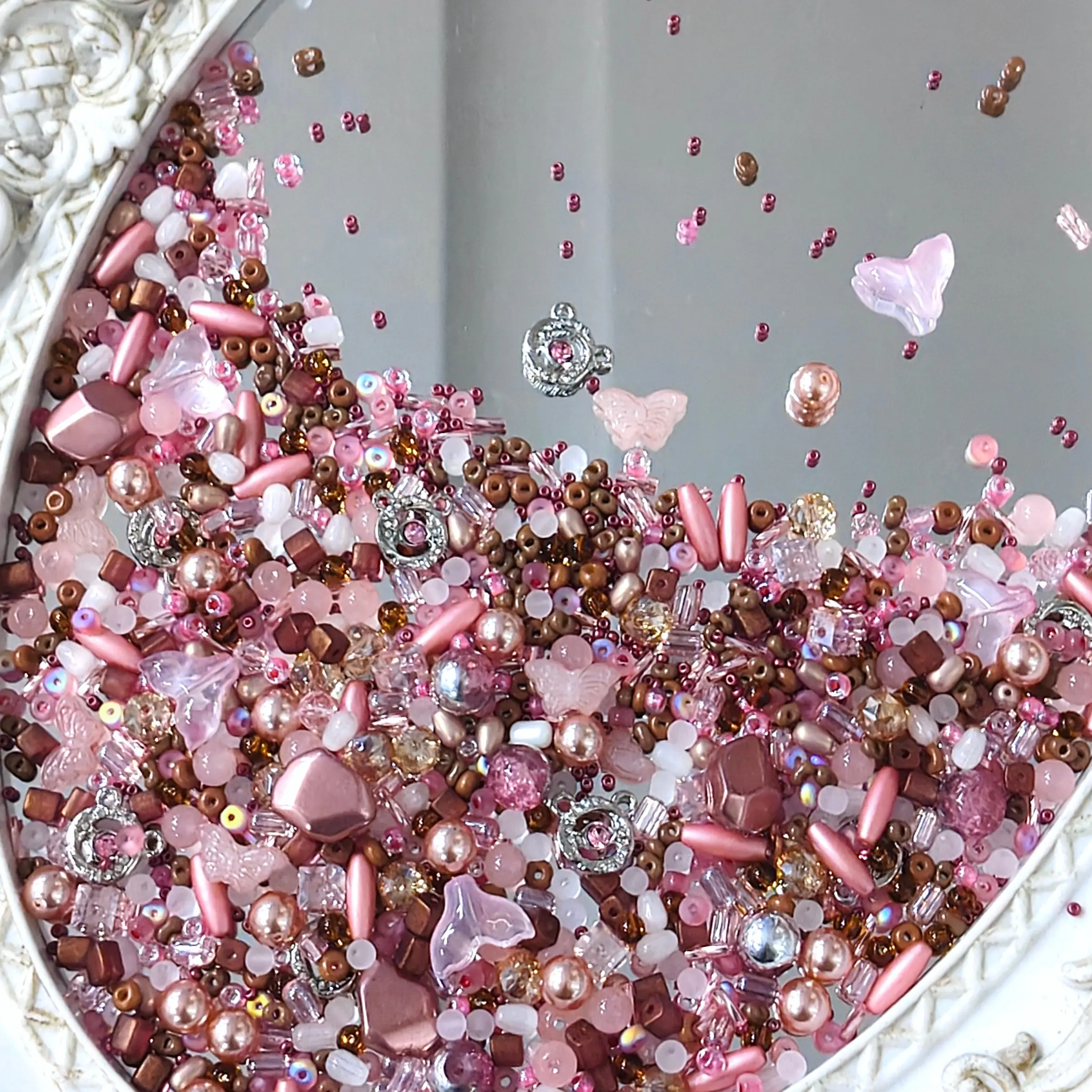 ✨【NEW】Seed Bead-Strawberry Cocoa