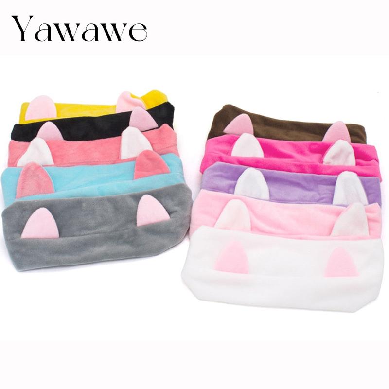 Ywawe Hair Accessories Super Soft Cat Suit for Human Hair Ear Headband & Duck Billed Clip Cute Hairpin for Women